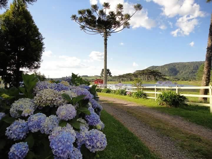 Refugio Do Lago Hotell Lages Exteriör bild